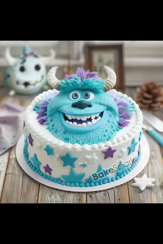 monsters inc cake idea