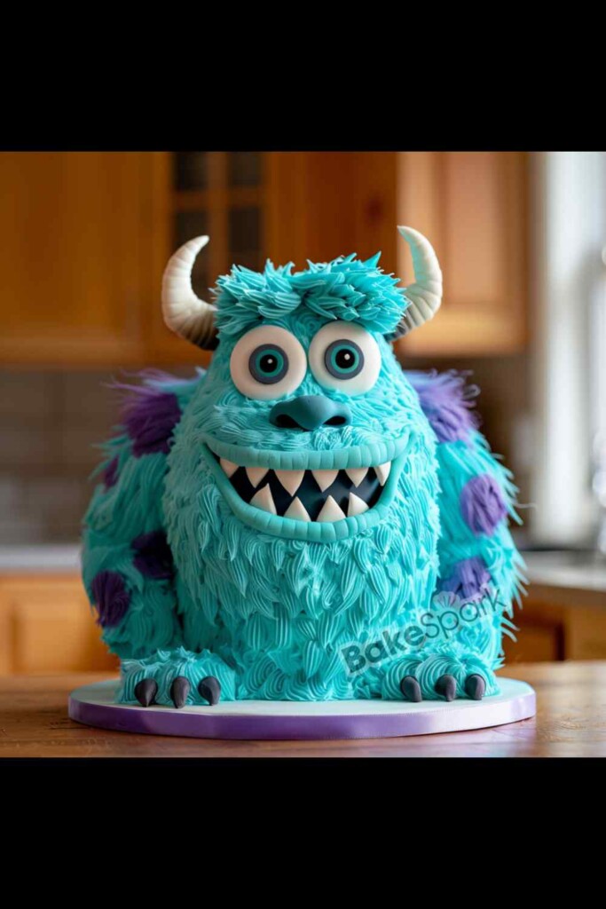 monsters inc cake idea