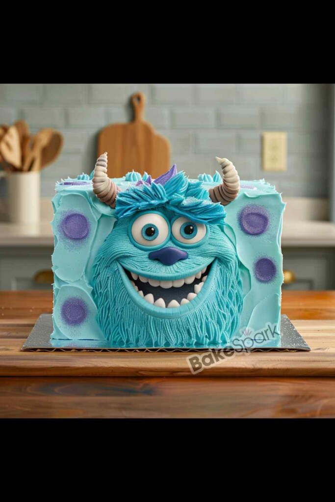 monsters inc cake idea