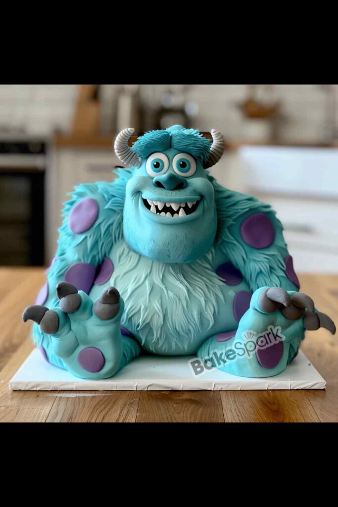 monsters inc cake idea