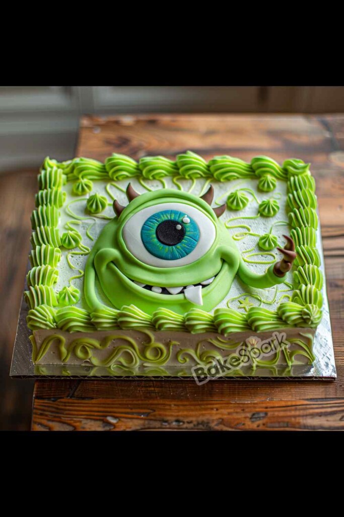 monsters inc cake idea