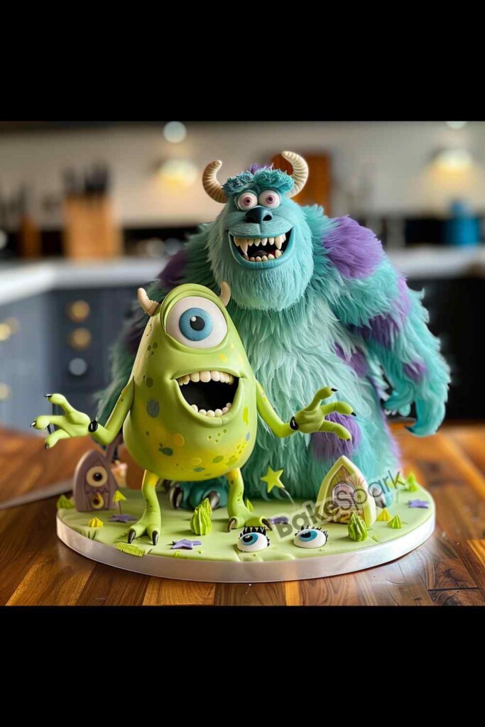 monsters inc cake idea
