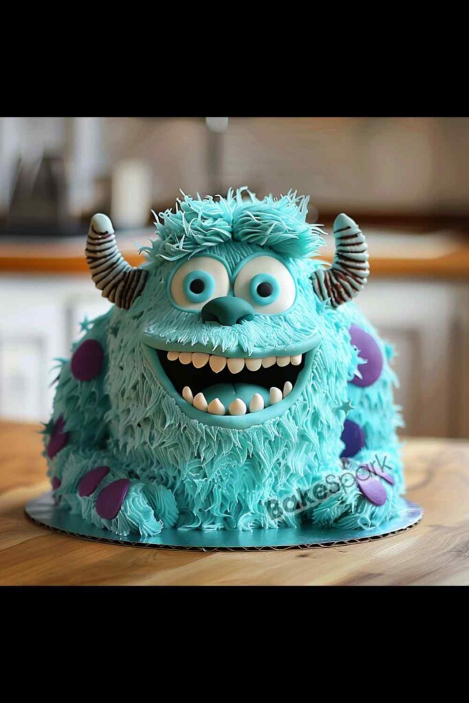 monsters inc cake idea