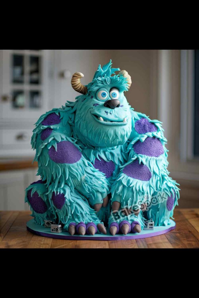 monsters inc cake idea