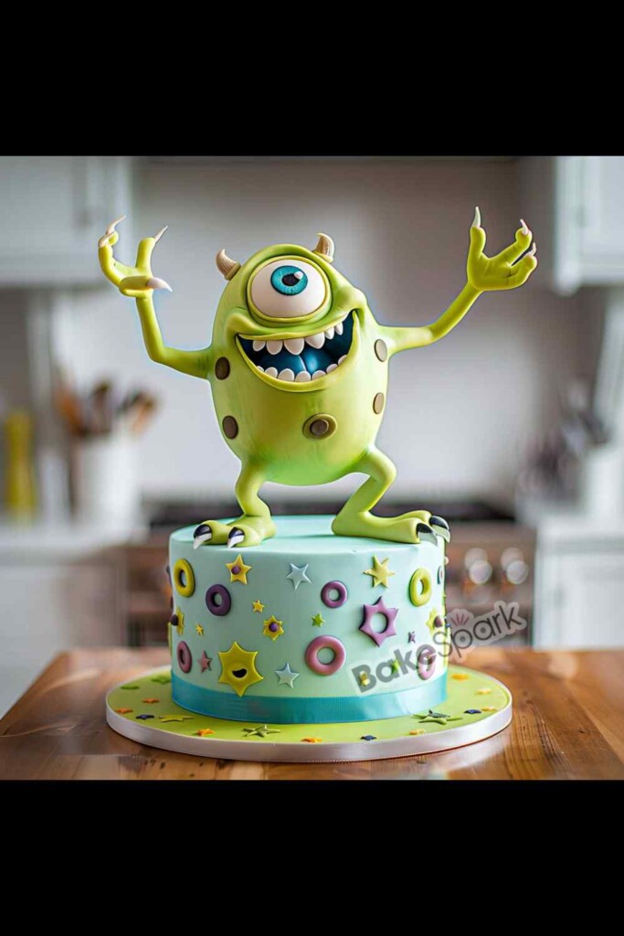 monsters inc cake idea