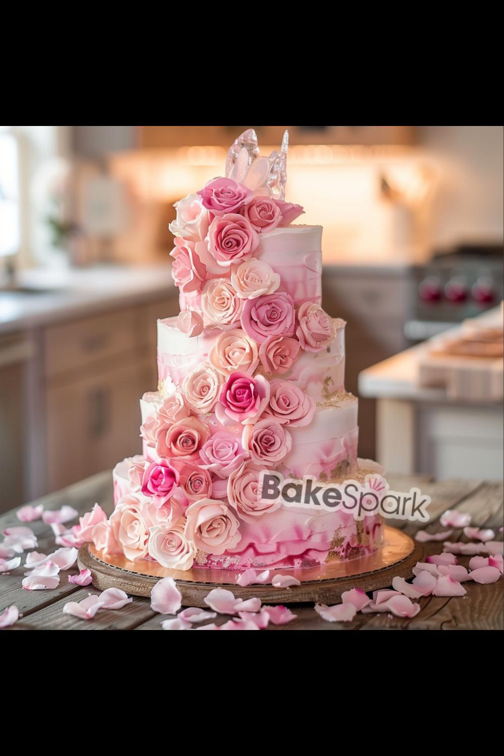 pink cake idea