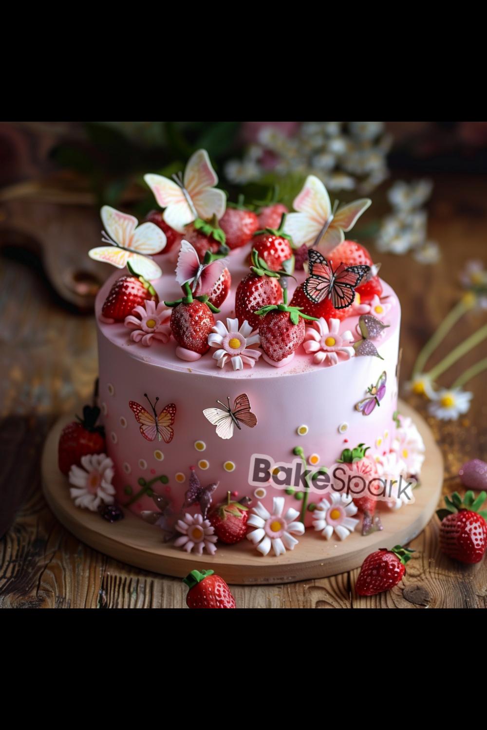pink cake idea