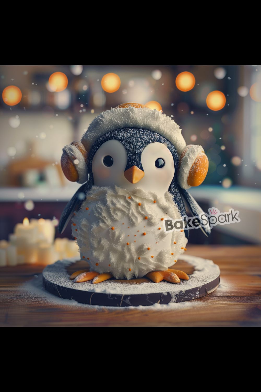 penguin cake idea
