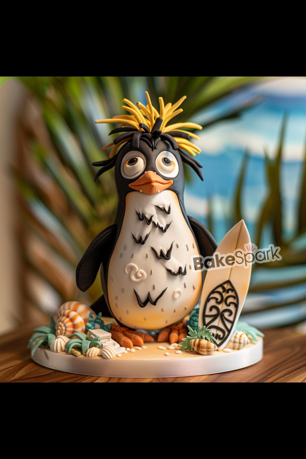 penguin cake idea