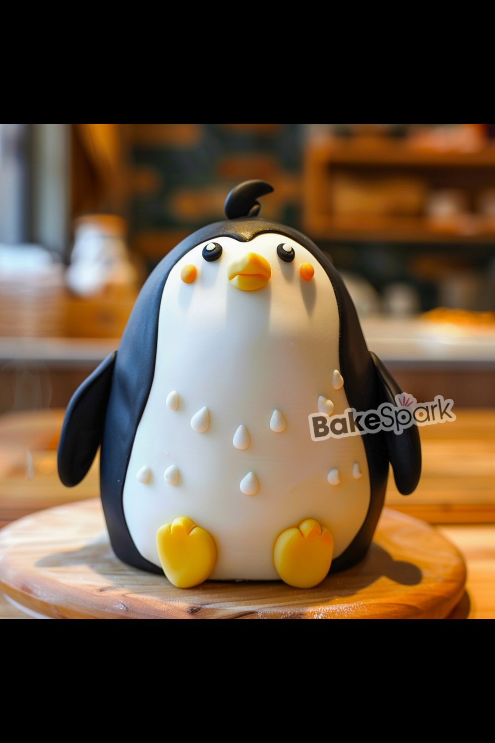 penguin cake idea