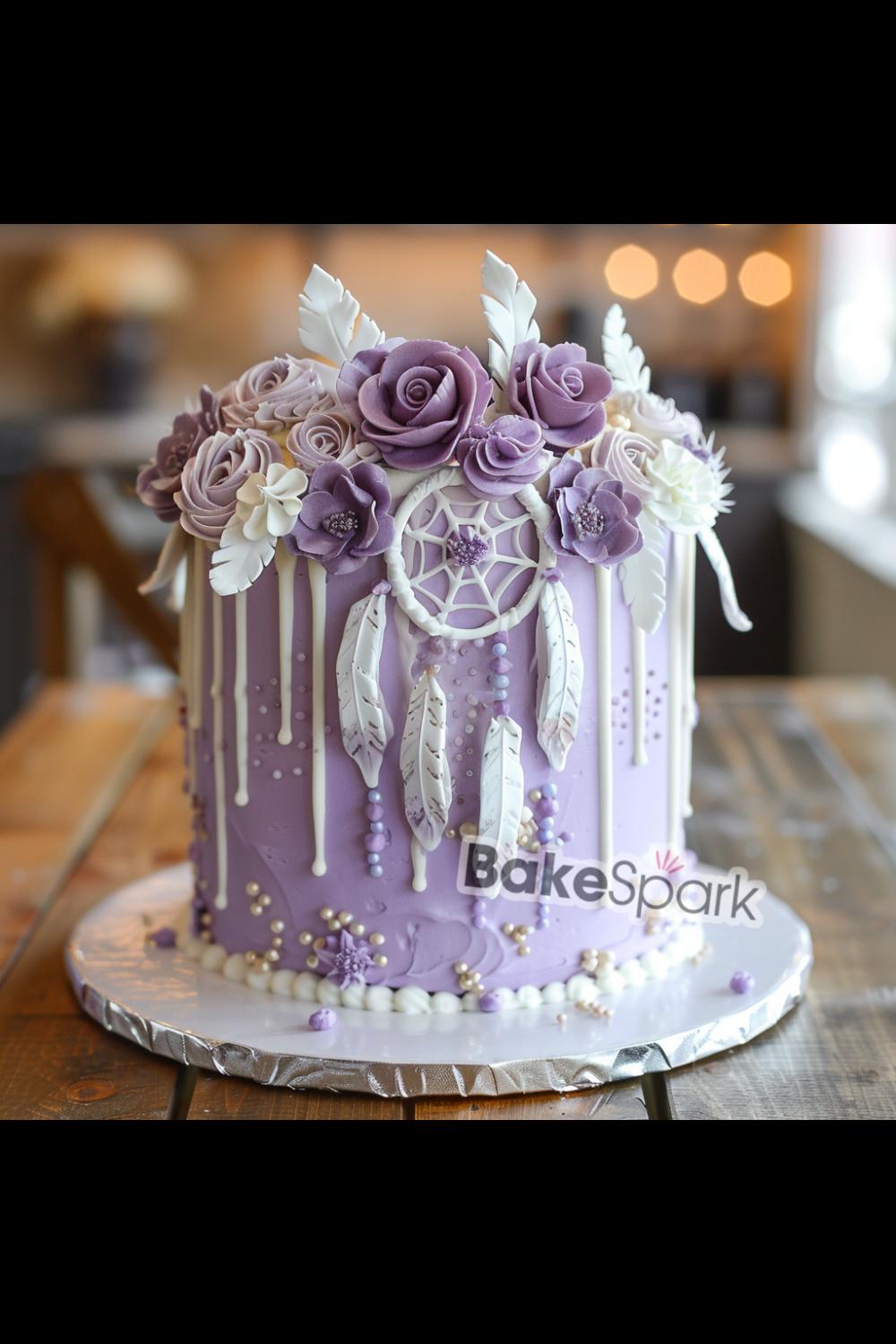 purple cake idea