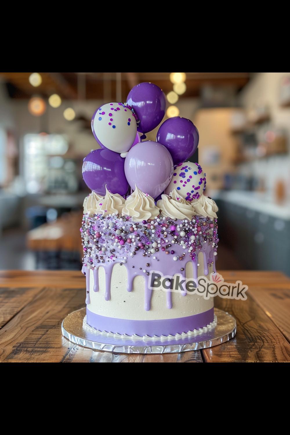 purple cake idea