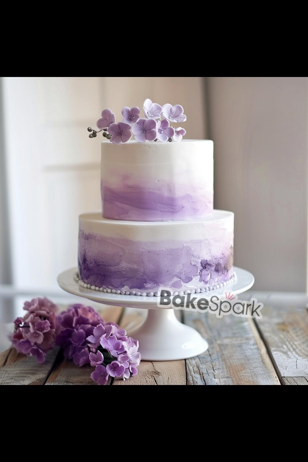 purple cake idea
