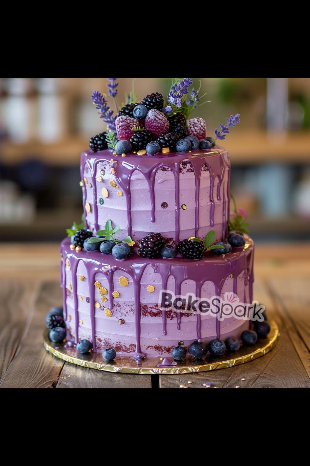 purple cake idea