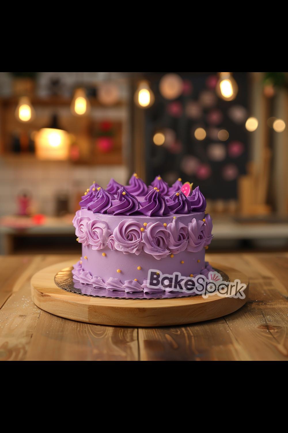 purple cake idea