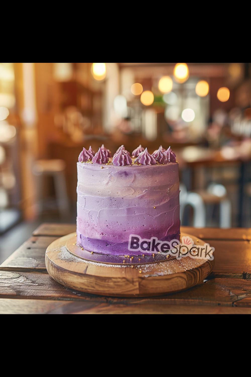purple cake idea
