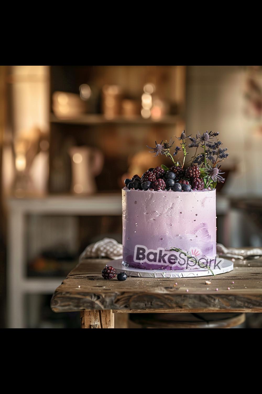 purple cake idea