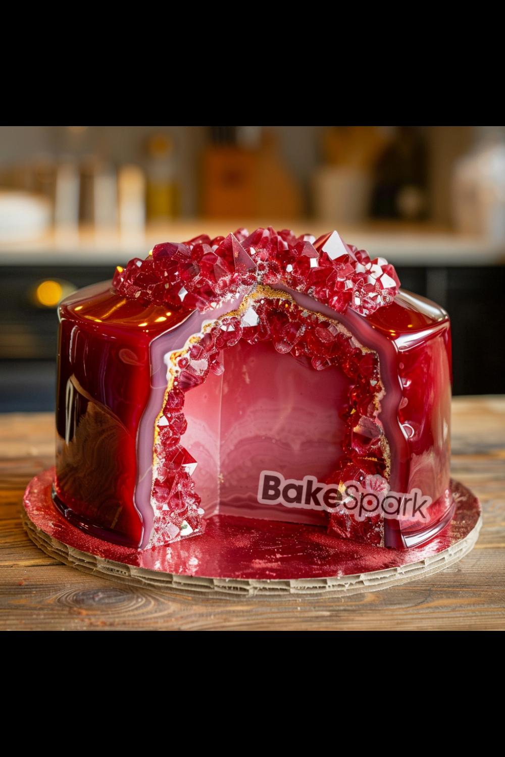 red cake idea