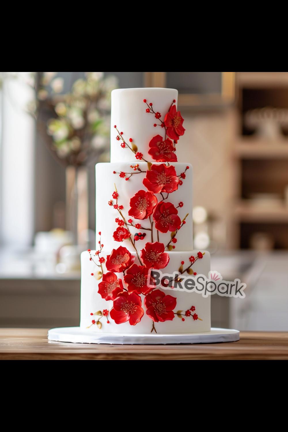 red cake idea