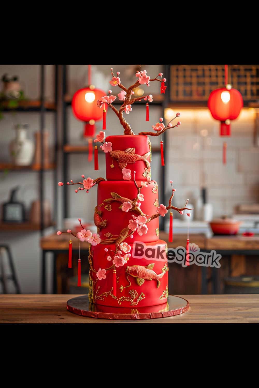red cake idea