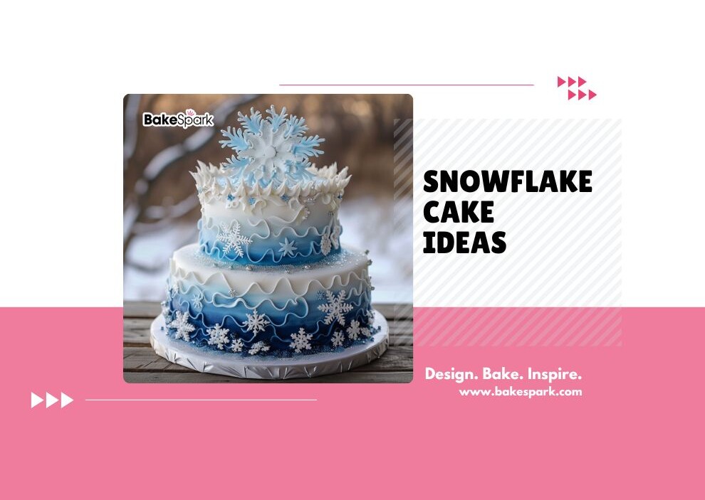 snowflake cake ideas