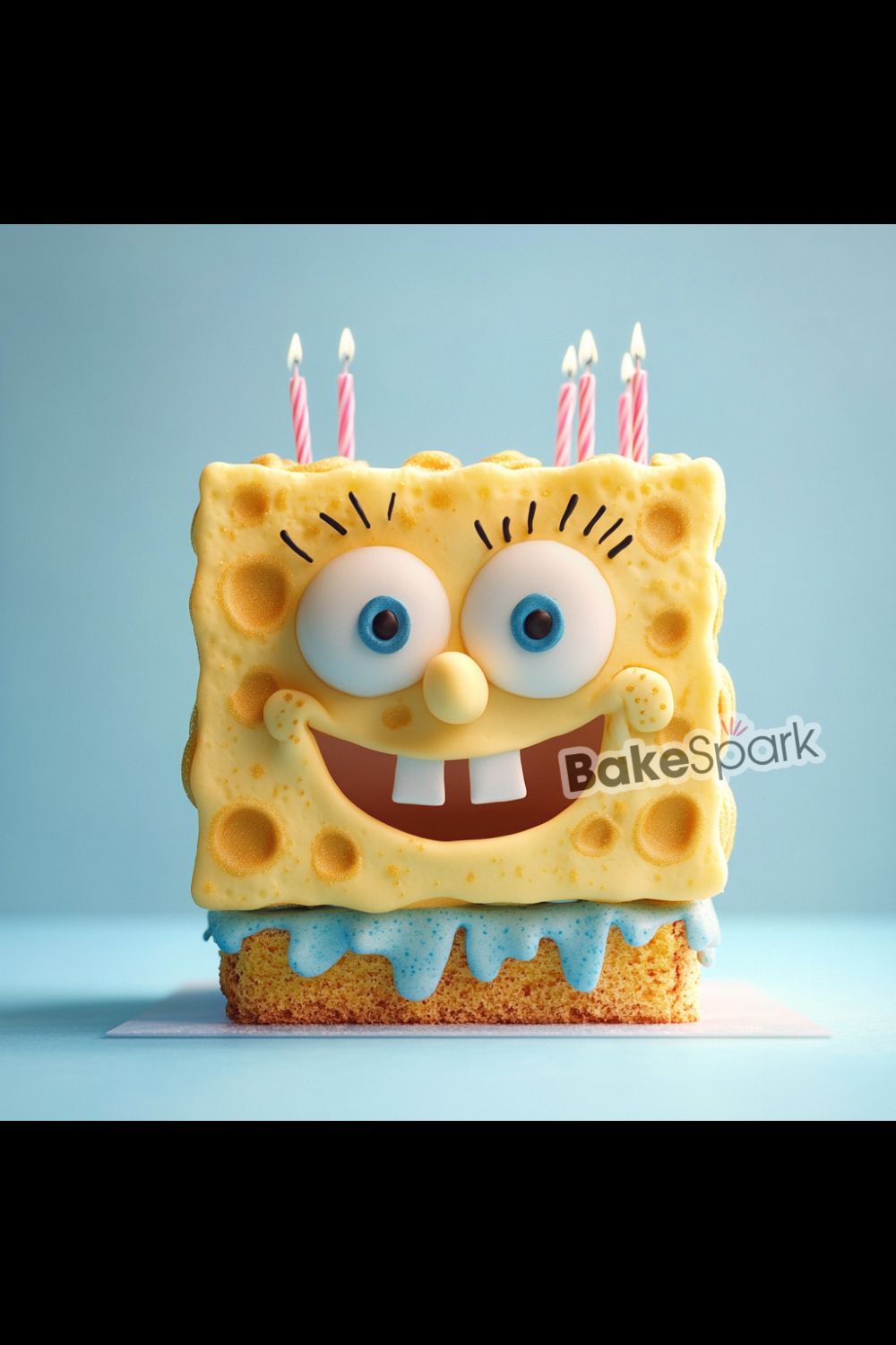 spongebob cake idea