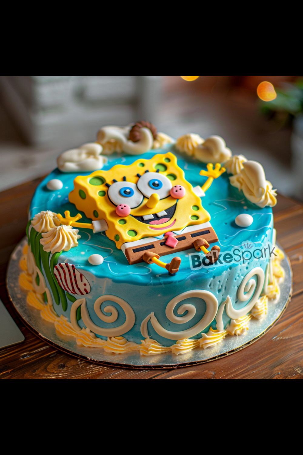 spongebob cake idea
