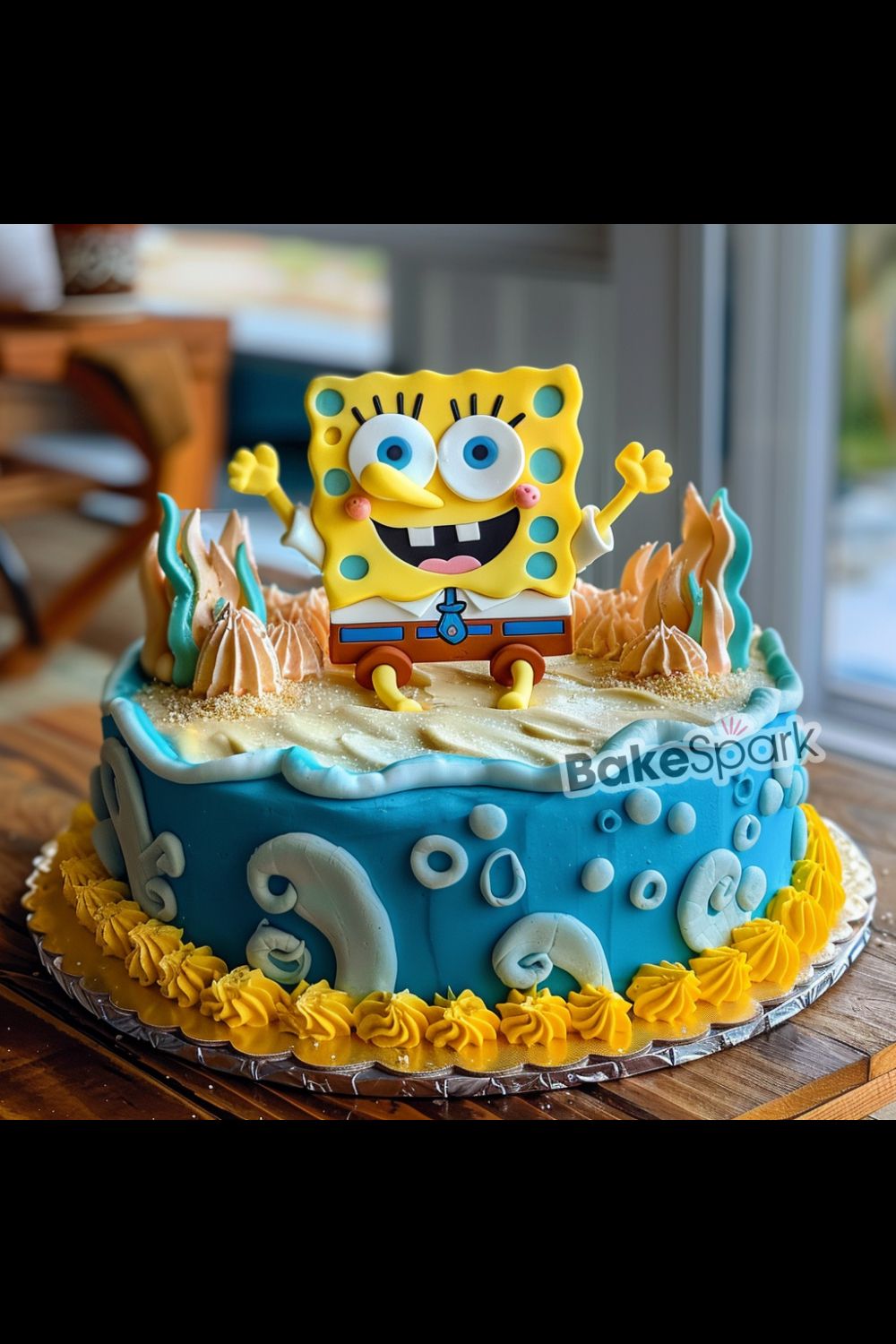 spongebob cake idea