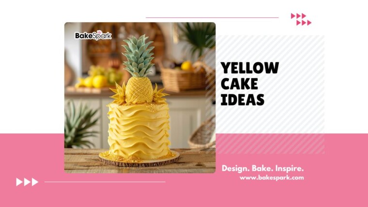 yellow cake ideas